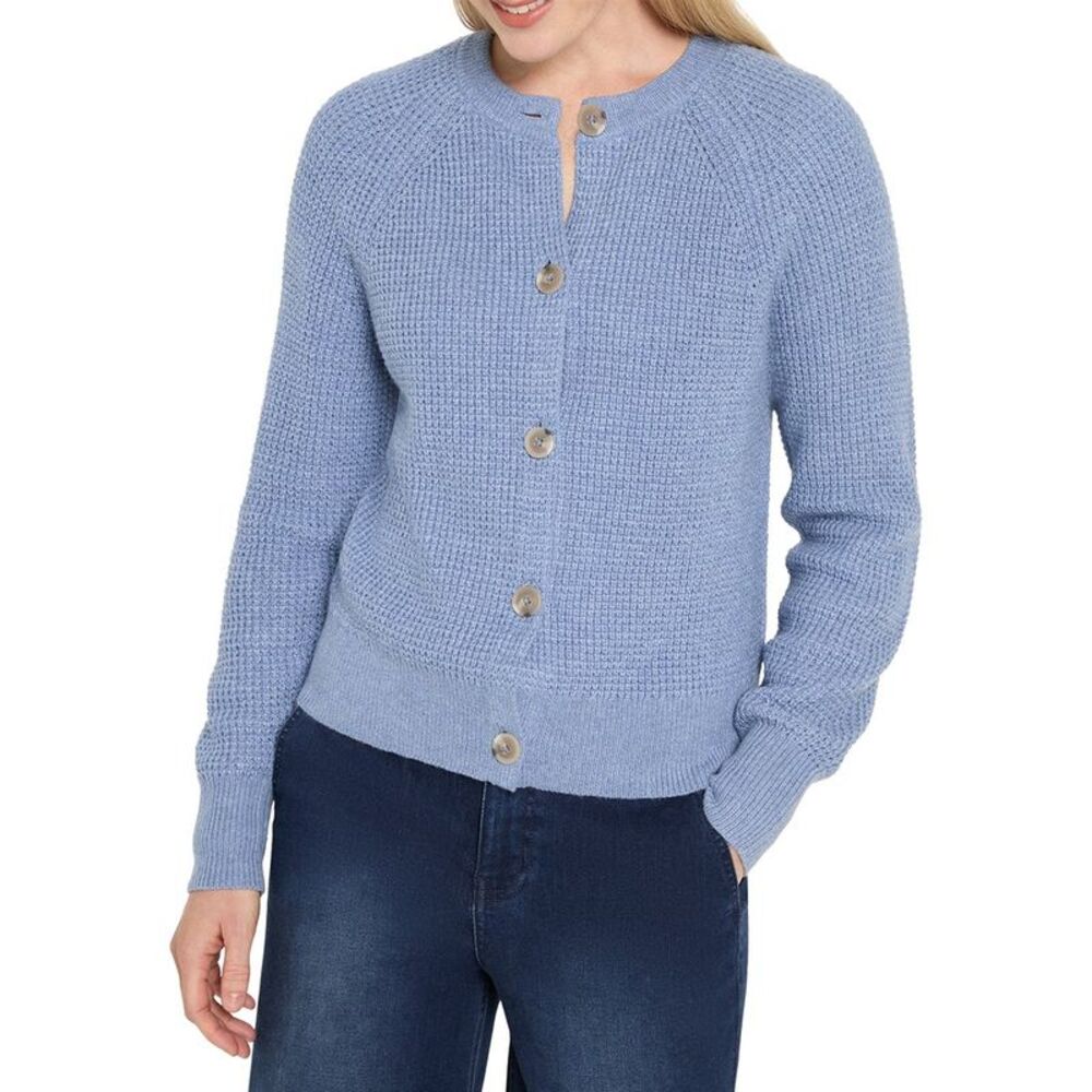 Nic & Zoe Womens Nic+Zoe Plus Waffle Cardigan